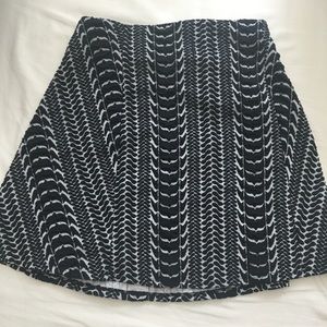 Zara textured miniskirt
